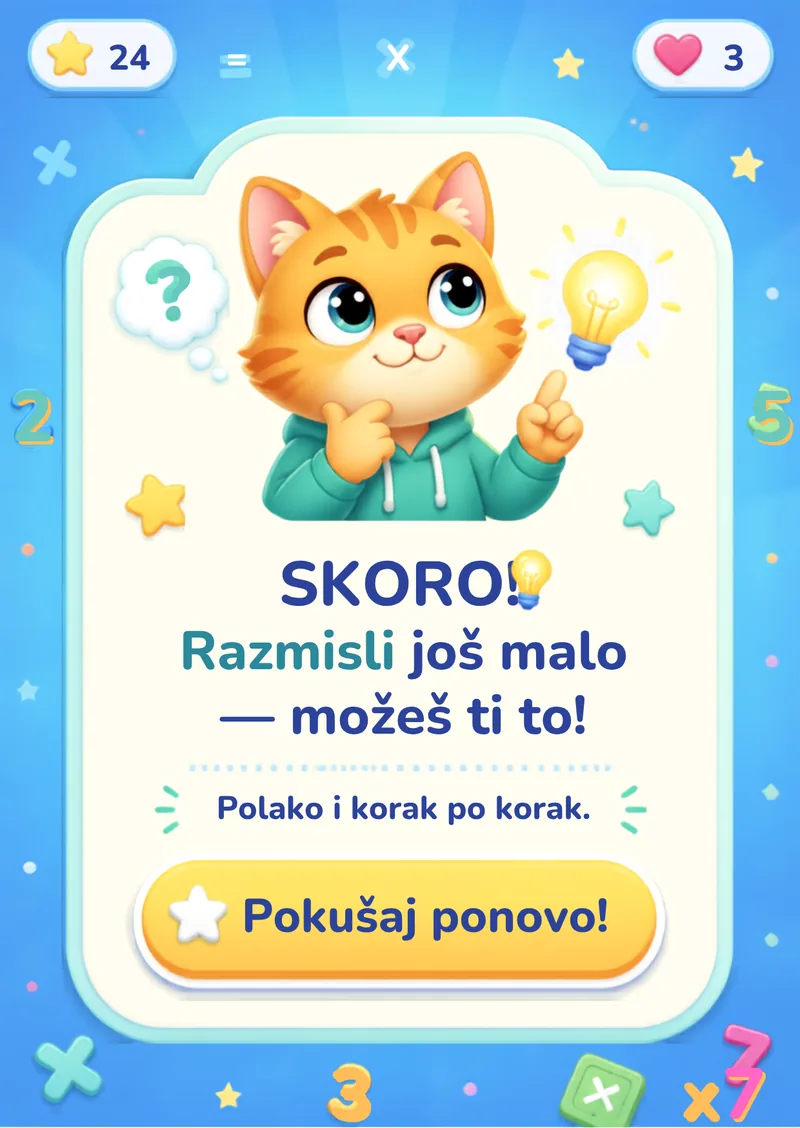 Poruka ohrabrenja - Skoro