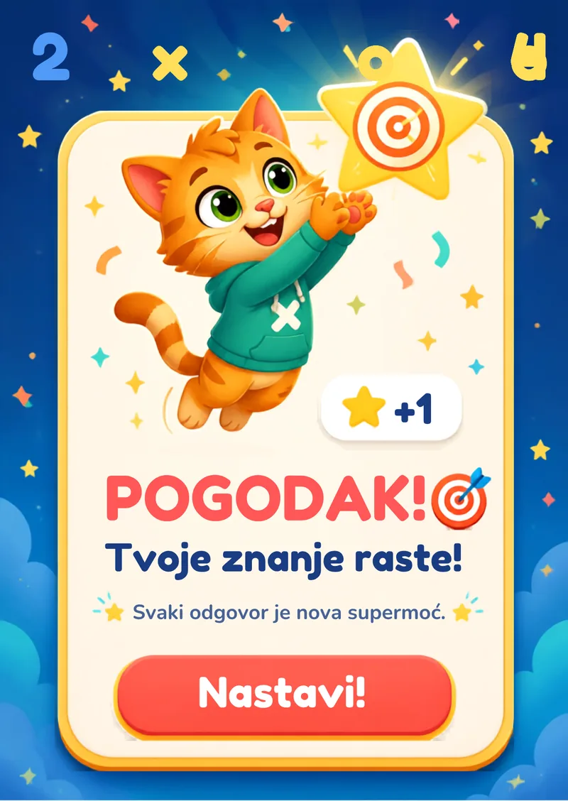 Nagradna poruka - Pogodak
